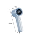 thumbnail image 3 of XGFHYJEH Hand Held Fan, Mini Fan Handheld, Hand Held Fan Rechargeable, Portable Folding Hand Held Cooling Fan, 3 of 7