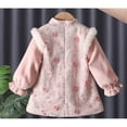 thumbnail image 4 of Youmylove Toddler Kids Girls Children Hanfu Girls New Year Dress Children Dress New Year Girls Winter Princess Dresses Stylish Dailywear, 4 of 6