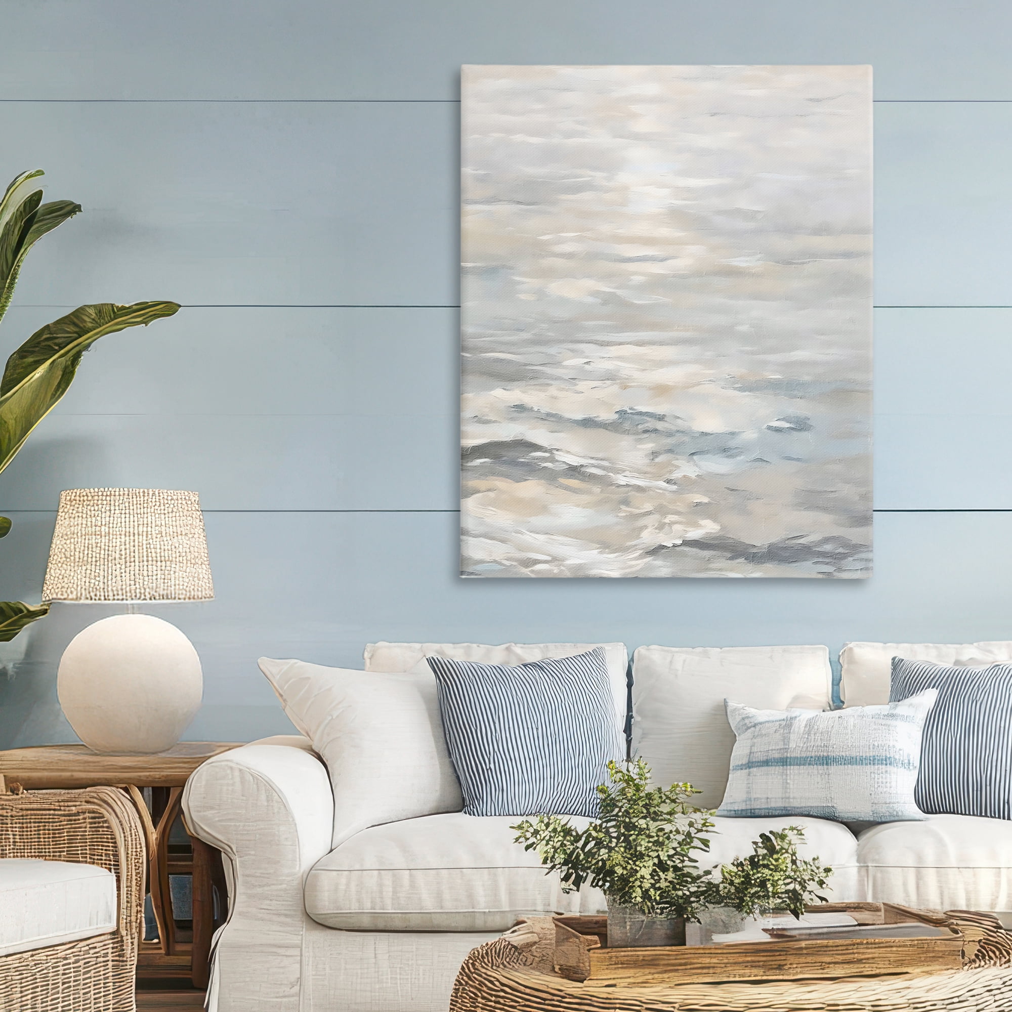 Stupell Industries Shallow Reflections Morning Light Canvas Wall Art, design by Riley B
