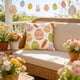 thumbnail image 5 of Yhmxh Fundas de cojín decorativas con diseño de huevo de Pascua y zanahoria, funda de almohada de peluche de pelo corto para sofá cama y decoración de primavera., 5 of 6