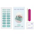 thumbnail image 2 of Pegatinas de gel para uñas, pegatinas para decoración de uñas, esmalte de uñas con purpurina, pegatinas autoadhesivas para uñas, pegatinas para uñas, 2 of 9