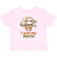 thumbnail image 3 of Inktastic Sloth I Love My Granny Boys or Girls Baby T-Shirt, 3 of 5