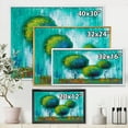 thumbnail image 4 of Designart 'Colourful Landscape Trees Impressionist II' Modern Framed Canvas Wall Art Print, 4 of 5