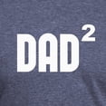 thumbnail image 3 of CafePress - Dad2 Dad Squared Exponentially T Shirt - Mens Tri-blend T-Shirt, 3 of 4