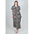 thumbnail image 1 of Vestido maxi floral Roman Fashion /Tallas Extras, 4393 (Negro) negro 38, 1 of 6