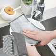 thumbnail image 2 of Rbaofujie Multipurpose Wire Dishwashing Rags for Wet and Dry New Multifunctional Non Scratch Metal Wire Dishcloth Reusable Premium Metal Scrubbing Pads Sponge Clean, 2 of 8