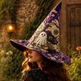 thumbnail image 3 of IAJDKMEK Halloween Costumes, Tall Witch Hat for Adults, Pointed Wizard Hat for Party, Themed Events and Dress-Up, 3 of 4