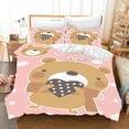 thumbnail image 1 of 3D Cute Style Oso Funda de edredón Set Ropa de cama Set Fundas de almohada 179, 1 of 2