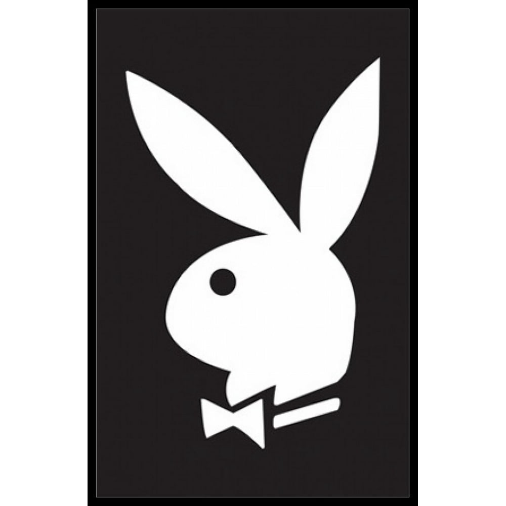Playboy Bunny Laminated & Framed Poster (36 x 24)