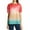 Red, variant on Deago Women's Tie Dye Blouse Summer Short Sleeve Round Neck Tops Shirts Loose Casual Tunic T-Shirt (Pink, 3XL)