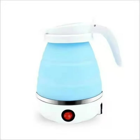 

Compact and Foldable 0.6L Teapot Water Heater with 600W Power for Travel and Home Use - Portable Kettle for Tea or Coffee - Dual Voltage 110/220V Electric Water Kettle - Free Shipping Inc