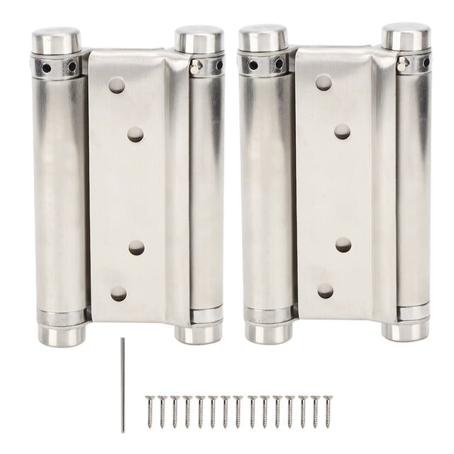 4in Stainless Steel Door Spring Hinge With Bearings Hardware Accessory for Swing Doors