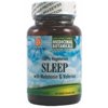 L A Naturals Sleep With Valerian & Melatonin Vegetarian Capsules, 60 CT