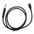 thumbnail image 1 of USB C to 6.35mm 1/4 Inch TS Audio Cable, USB Type C to 1/4in Male Mono Interconnect Aux Adapter Cable Compatible with for  Devices, for Guitar, Basses, 1 of 7