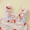 thumbnail image 7 of Coerni Baby Girls Swimsuit One Piece Cute Bathing Suit Ruffle Beach Sleeveless Swimwear Rainbow Quick Dry Swimsuit, 7 of 7