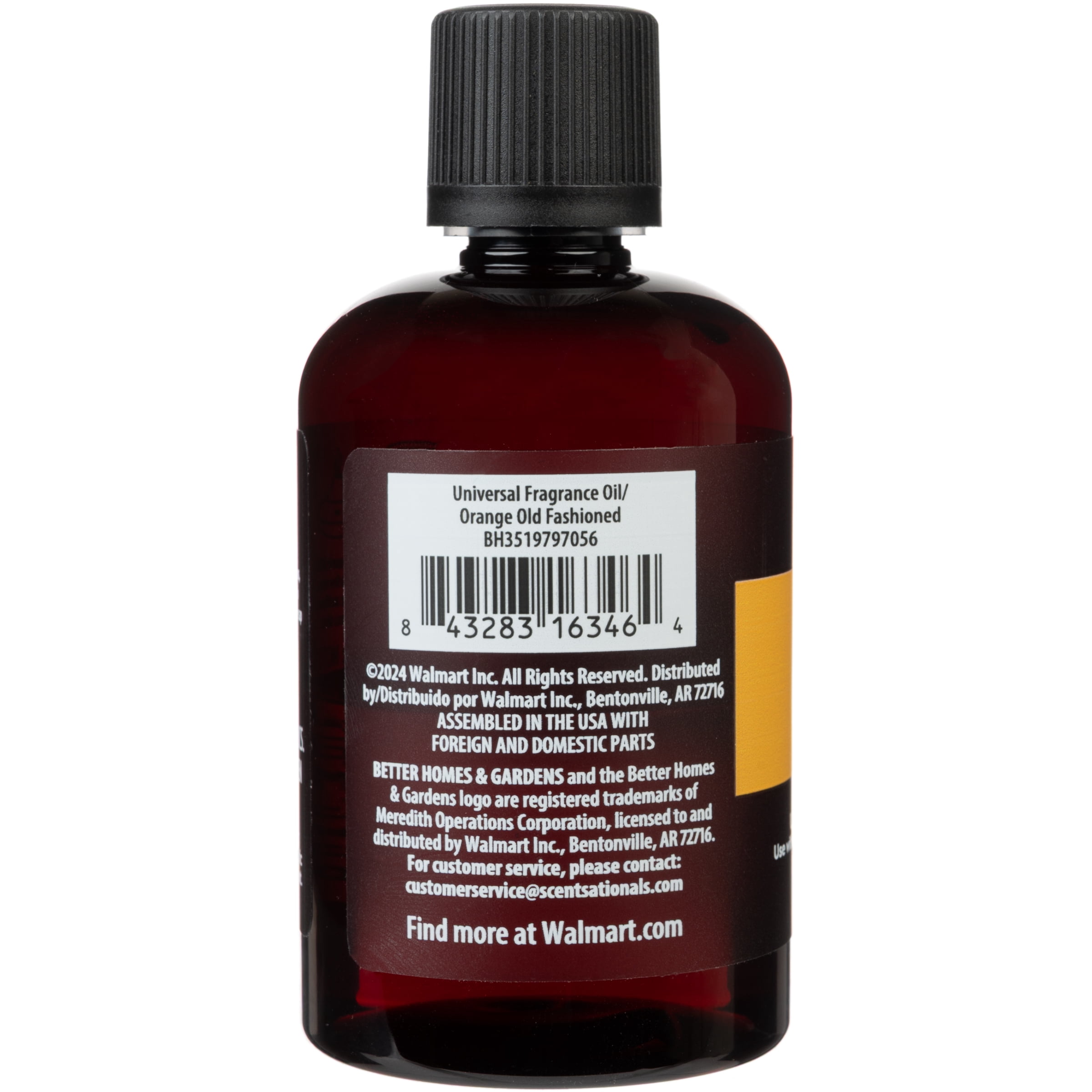 Better Homes and Gardens Universal Fragrance Oil, Orange Old Fashioned, 5 fl oz