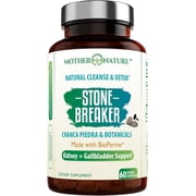 Mother Nature Organics Chanca Piedra Kidney Cleanse Detox, Health, Antioxidant - 60 Vegetarian Capsules