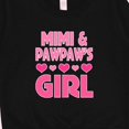 thumbnail image 3 of Inktastic Mimi and Pawpaw Girl Granddaughter Valentine Toddler Sweatshirt, 3 of 4