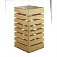thumbnail image 2 of Cal Mil 3331-96 18 in. Crate Tower Midnight - Beige, 2 of 2