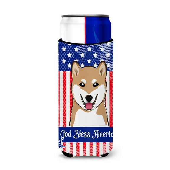 Carolines Treasures BB2155MUK Shiba Inu Michelob Ultra Koozies for Slim Cans