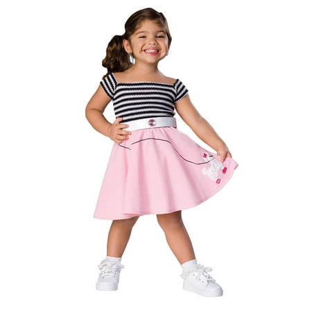 50s girl toddler halloween costume