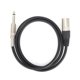 thumbnail image 2 of Cable de audio balanceado xlr macho a trs jack de 6,35 mm, Wateje Multicapa, Carcasa de Aleación de Aluminio, Conector Fácil de Agarrar De 360, Cable de de, 2 of 7