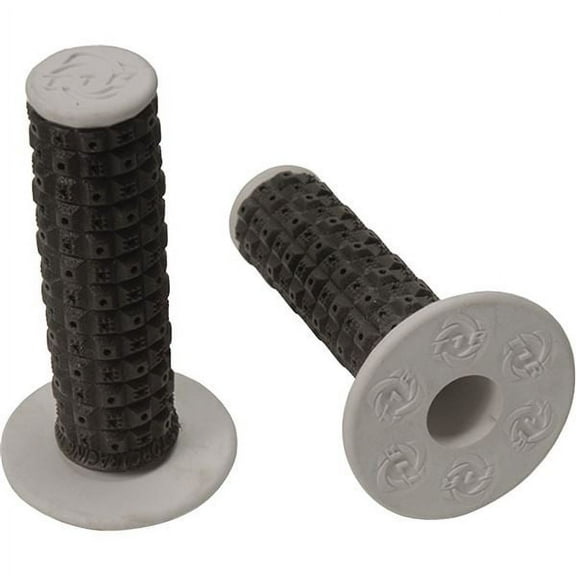 Torc1 Enduro Dual Compound Black/Gray MX Twist Throttle Grips (2000-0207)