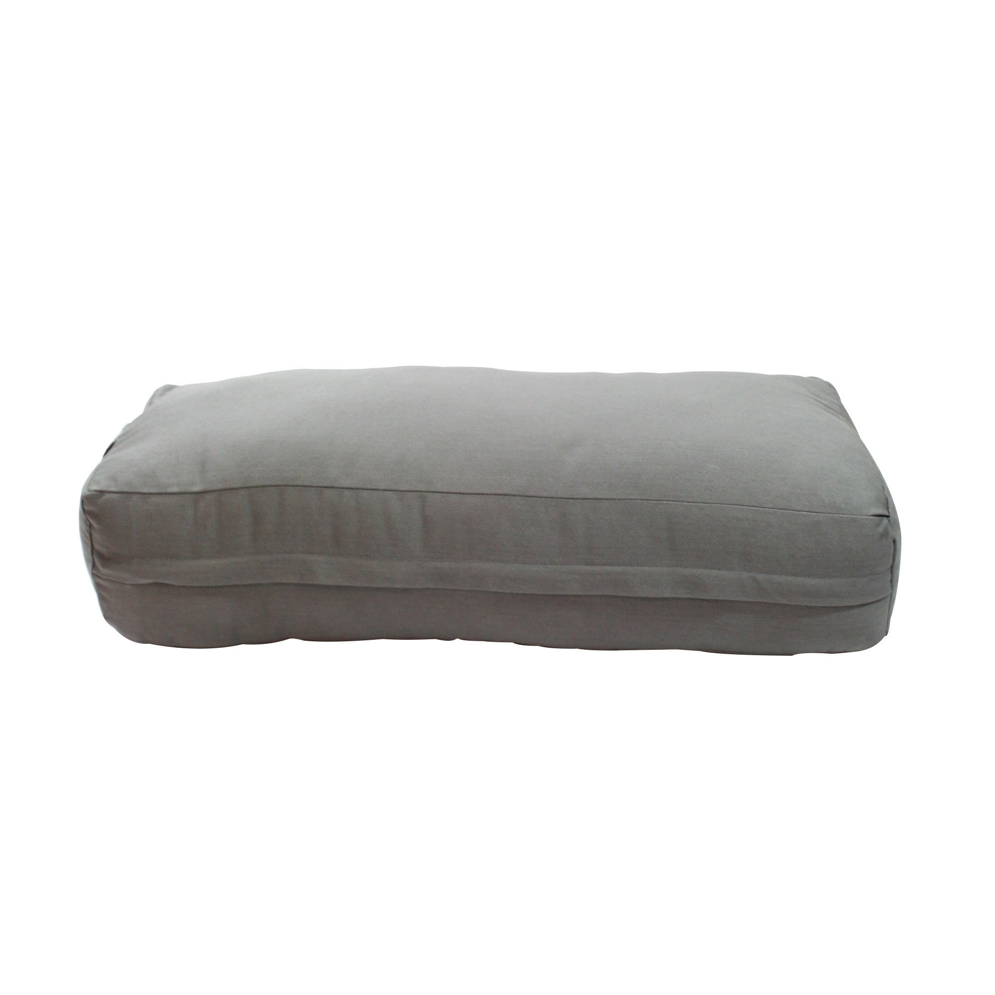 Sol Living Organic Cotton Meditation Cushion Full Back Support Core