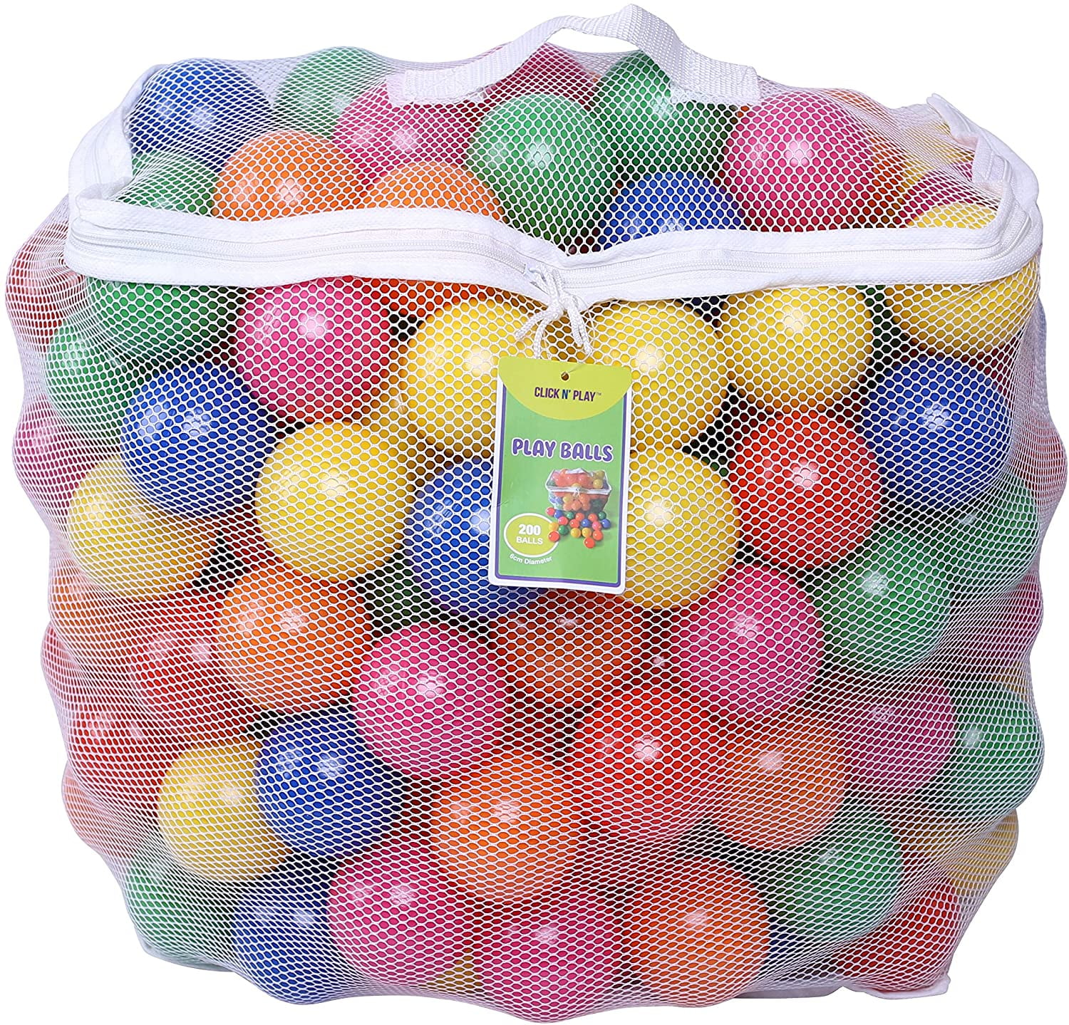 Kids Ball Pit Balls Storage Net Bag Toys Organizer for 200 Balls Without ball`B$ 