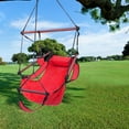 thumbnail image 4 of URHOMEPRO Hanging Hammock Chair for Kids, Portable outdoor Swing Hanging Chairs, Hammock Hanging Swing Outdoor Seat with Detachable Pillow, Cup Holder, Carrying Bag, Holds 250lb, Red, Q9272, 4 of 12
