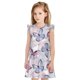 thumbnail image 1 of Fotbe Butterflies in Pastel Vestido de Dormir para Niñas de 3 a 10 Años, Mangas Cortas, Estilo Princesa, Pijama Camisón con Mangas Voladas-X-Large, 1 of 6