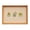 Ebony, variant on Ruanlalo Chinese Style Picture Frame Vintage Floral Mini Photo Frame Wooden Standing Display Frame for Tabletop Wall Decor