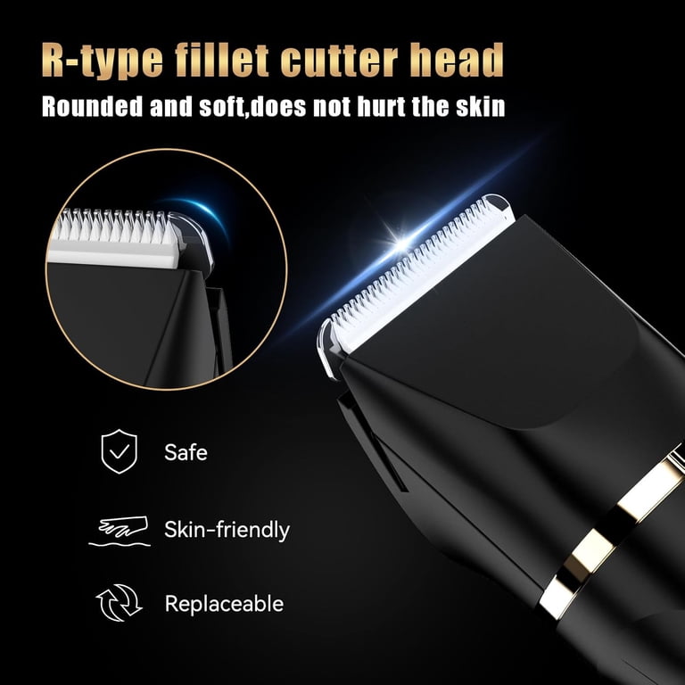 Obacre 2-in-1 Electric Trimmer, IPX7 Waterproof Body and Nose Hair photo 8