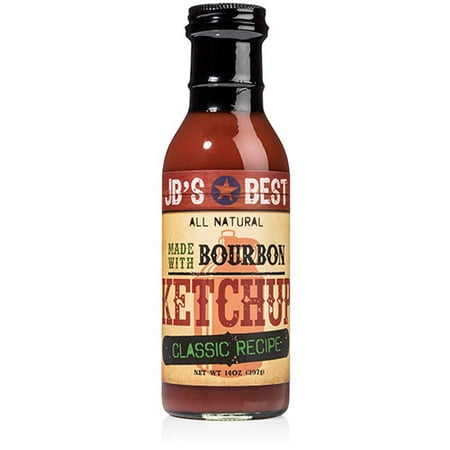 JB's Best All Natural Bourbon-Infused Ketchup - Classic Mild (14
