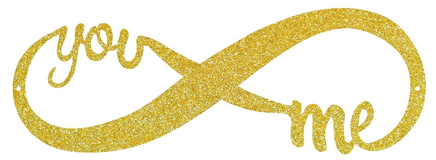 Glitter Infinity Sign