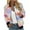 A, variant on Ruyang Women's Bomber Jacket Casual Coat Zip Up Outerwear Windbreaker with Pockets Women Fall Winter Clothes S-XXL