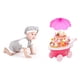 thumbnail image 5 of El juego de aparentar Conjunto de 39 Piezas Carrito de Dulces Alimentos de Crema Dulces Niños Fanmusic El juego de aparentar, 5 of 7