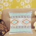 thumbnail image 4 of Funda de almohada bohemia de algodón decorativa de estilo rústico, 45,7 x 45,7 cm Estilo 3, 4 of 9