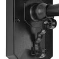 thumbnail image 4 of Progress Lighting, Porcelain Collection, 1-Light Wall Lantern, Black Finish, Clear Acrylic Panels, 4 of 8