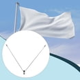 thumbnail image 6 of Fzaqwen Flag Spreader Sturdy Professional Flag Stand Display for Lobby School Office silver, 6 of 8