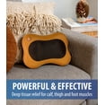 thumbnail image 6 of Zyllion Shiatsu Back & Neck Massager 3D Kneading Massage Pillow with Heat for Muscle Pain, Brown, 6 of 9