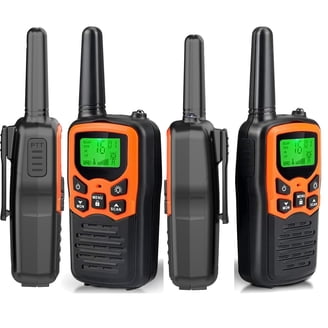 NXGKET Rechargeable Walkie Talkies 4 Pack, 22 Channel Long Range 2