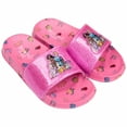 thumbnail image 2 of Disney Princesses Youth Flip Flop Slides-Size 1, 2 of 3