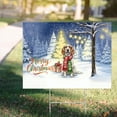 thumbnail image 4 of Merry Christmas English Setter Snowy Winter with Gifts Tree Decorations Yard Sign Dog Lover Outdoor Home Lawn Garden Porch Decor - 12020, 4 of 5
