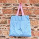 thumbnail image 5 of Bolsa de la compra reutilizable Nylon impermeable plegable | Caja de supermercado reutilizable de alta resistencia | Soporte de carga fuerte | Compartimento oculto | 20x17 in | Almacenamiento, 5 of 6