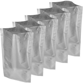 Dry-Packs 1-Quart, 8x8 Mylar Moisture & Static Shielding Bags, 100 Pack -  For Food Shipping & Storage