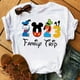 thumbnail image 2 of Camiseta de Disney para mujer, camisetas de moda para Familia, camisetas blancas informales Harajuku de los años 90, camisetas Kawaii de Mickey y Minnie para niños 2023, 2 of 4