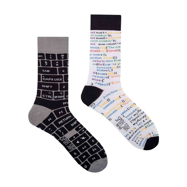 SPOX SOX - Chaussettes Inégalées pour Hommes et Femmes - Développeur IT