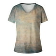 thumbnail image 4 of Pimfylm Women Summer T Shirts Short Sleeve V Neck Summer 2024 Trendy Tee Tops(J,S), 4 of 4