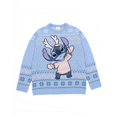 thumbnail image 1 of Lilo & Stitch Womens Knitted Christmas Sweatshirt, 1 of 3